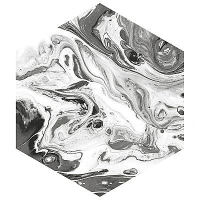 Ebru Hex 9-1/8" x 10-1/2" Porcelain Floor & Wall Tile - 16 Tiles Per Case - 8.16 Sq. Ft.