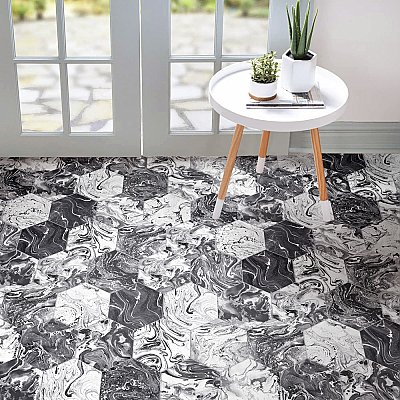 Ebru Hex 9-1/8" x 10-1/2" Porcelain Floor & Wall Tile - 16 Tiles Per Case - 8.16 Sq. Ft.