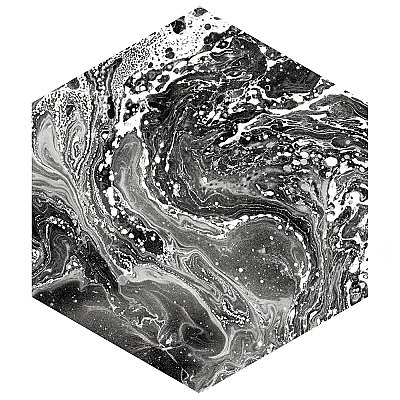 Ebru Hex 9-1/8" x 10-1/2" Porcelain Floor & Wall Tile - 16 Tiles Per Case - 8.16 Sq. Ft.