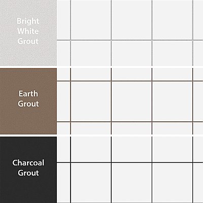 Monocolor Alaska 7-7/8" x 7-7/8" Ceramic Floor and Wall Tile - 25 Tiles Per Case - 11.25 Square Feet