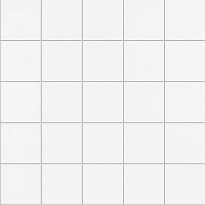 Monocolor Alaska 7-7/8" x 7-7/8" Ceramic Floor and Wall Tile - 25 Tiles Per Case - 11.25 Square Feet