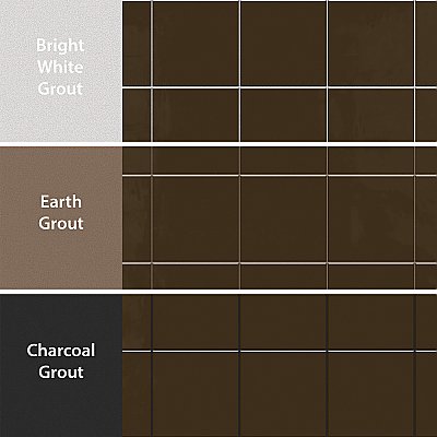 Monocolor Caoba 7-7/8" x 7-7/8" Ceramic Floor and Wall Tile - 25 Tiles Per Case - 11.25 Square Feet