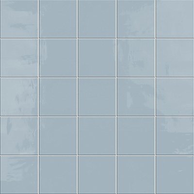 Monocolor Humo 7-7/8" x 7-7/8" Ceramic Floor and Wall Tile - 25 Tiles Per Case - 11.25 Square Feet