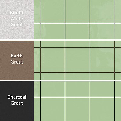 Monocolor Musgo 7-7/8" x 7-7/8" Ceramic Floor and Wall Tile - 25 Tiles Per Case - 11.25 Square Feet
