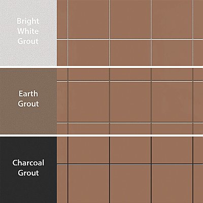 Monocolor Teja 7-7/8" x 7-7/8" Ceramic Floor and Wall Tile - 25 Tiles Per Case - 11.25 Square Feet