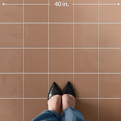 Monocolor Teja 7-7/8" x 7-7/8" Ceramic Floor and Wall Tile - 25 Tiles Per Case - 11.25 Square Feet