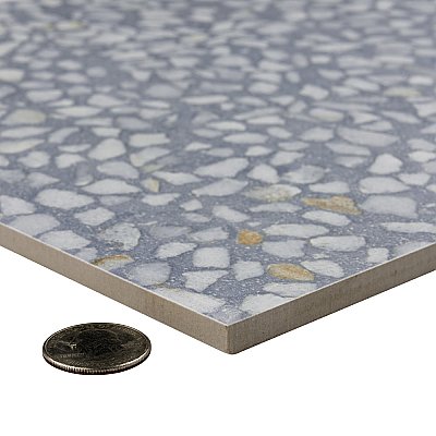 Farnese Amalfi Azul 11-1/2" x 11-1/2" Porcelain Floor & Wall Tile - 11 Tiles Per Case - 10.34 Sq. Ft.