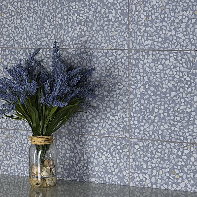 Farnese Amalfi Azul 11-1/2" x 11-1/2" Porcelain Floor & Wall Tile - 11 Tiles Per Case - 10.34 Sq. Ft.