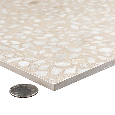 Farnese Amalfi Crema 11-1/2" x 11-1/2" Porcelain Floor & Wall Tile - 11 Tiles Per Case - 10.34 Sq. Ft.