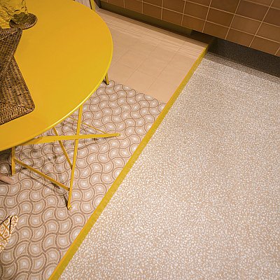 Farnese Amalfi Crema 11-1/2" x 11-1/2" Porcelain Floor & Wall Tile - 11 Tiles Per Case - 10.34 Sq. Ft.
