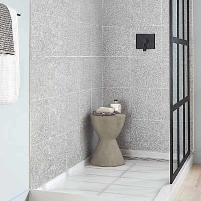 Farnese Amalfi Humo 11-1/2" x 11-1/2" Porcelain Floor & Wall Tile - 11 Tiles Per Case - 10.34 Sq. Ft.