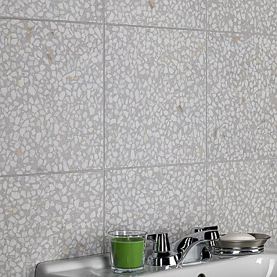 Farnese Amalfi Humo 11-1/2" x 11-1/2" Porcelain Floor & Wall Tile - 11 Tiles Per Case - 10.34 Sq. Ft.
