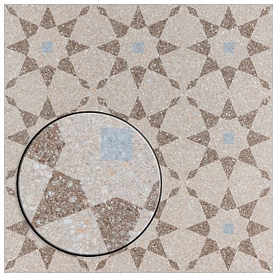 Farnese Aventino Crema 11-1/2" x 11-1/2" Porcelain Floor & Wall Tile - 11 Tiles Per Case - 10.34 Sq. Ft.