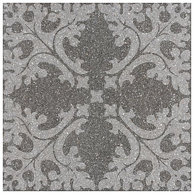 Farnese Molise Grafito 11-1/2" x 11-1/2" Porcelain Floor & Wall Tile - 11 Tiles Per Case - 10.34 Sq. Ft.