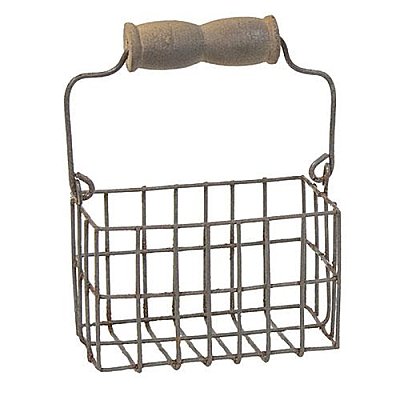 Mini Wire Egg Basket with Handle