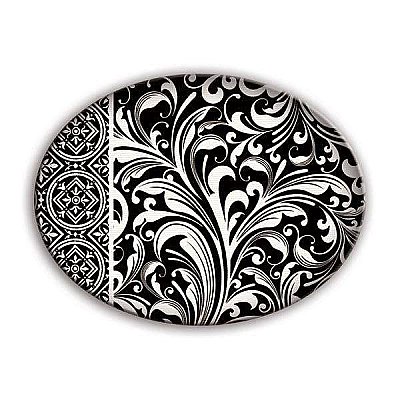 Michel Design Works Black Florentine Glass Soap Dish