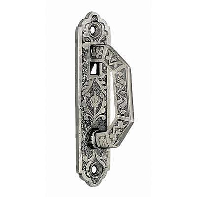 Ivy Leaf Cabinet Pull - Antique Nickel