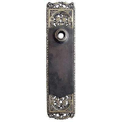 St. Cloud Doorplate Antique Brass