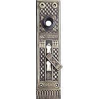 Cushion Doorplate Antique Brass