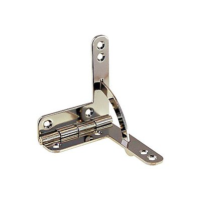 Polished Nickel Quadrant Hinge