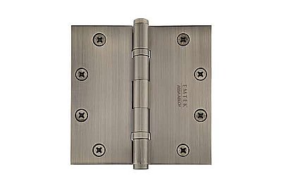 5" x 5" Brass Ball-Bearing Door Hinge