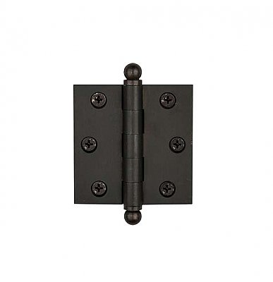 3.5" X 3.5" Steel Door Hinge - Oil-Rubbed Bronze
