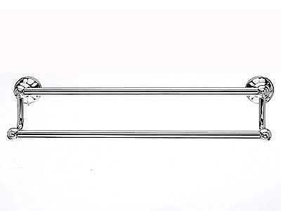 Hudson 18" Double Towel Bar in Polished Chrome