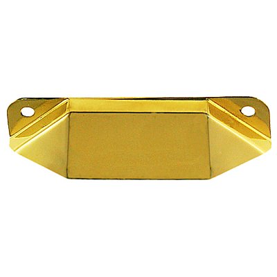 Hoosier Utility Pull 2-7/8" on Center Polished Brass