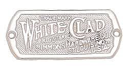 "White Clad" Nameplate - Nickel
