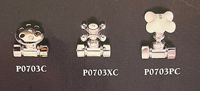 Solid Brass Leg Tub Offset Water Supply Lines For Bathtub - With Shut-Off Valves - Supercoat Brass