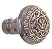 Ivy Leaf Small Cabinet Knob, Antique Copper
