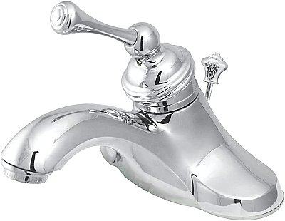 Kingston Brass 4 in. Centerset Bathroom Faucet - Polished Chrome