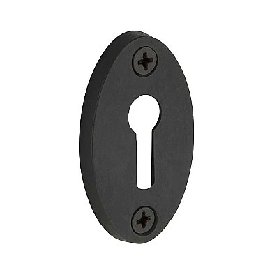 Oval Door Keyhole Cover, Oil Rubbed Bronze