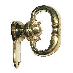 Polished Brass Mock Cabinet Key