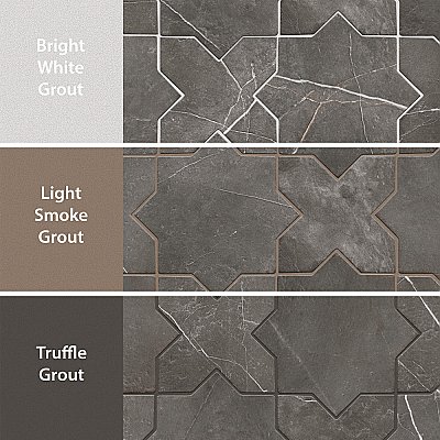 Istanbul Star Night with Night Cross 6" x 12" Porcelain Floor and Wall Tile - 32 Tiles Per Case - 8.64 Square Feet