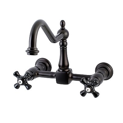 Duchess Wall Mount Bridge Kitchen Faucet -  Oil Rubbed Bronze