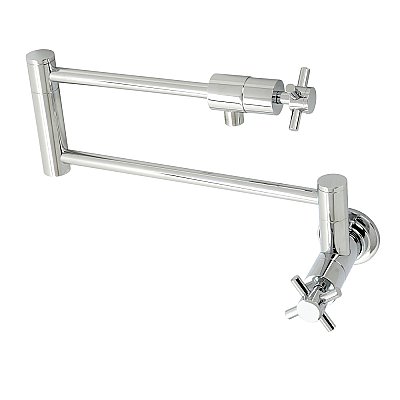 Concord Wall Mount Pot Filler -  Polished Chrome