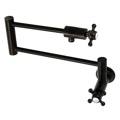 Metropolitan Wall Mount Pot Filler -  Oil Rubbed Bronze