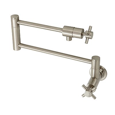 Concord Wall Mount Pot Filler -  Brushed Nickel