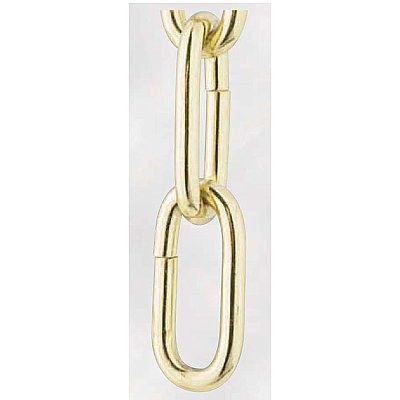 Heavy Oval Lamp Chain, Steel