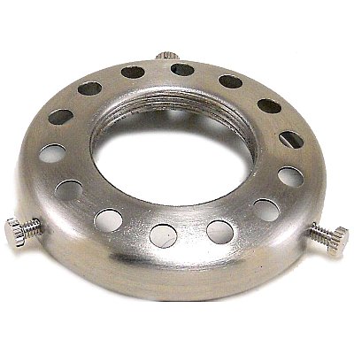 Satin Nickel UNO Shade Holder 2-1/4" Fitter