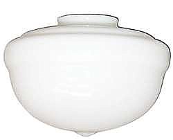 Opal Schoolhouse Glass Fixture Shade