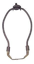 Heavy Duty Lamp Harp 11" Antique Finish
