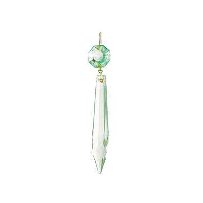 Cut U-Drop Chandelier Prisms - 3" - Light Green