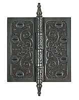 Lafayette Solid Forged Brass Door Hinge 4" x 4"