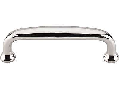 Asbury Collection Cabinet Pull, Polished Nickel, 3"
