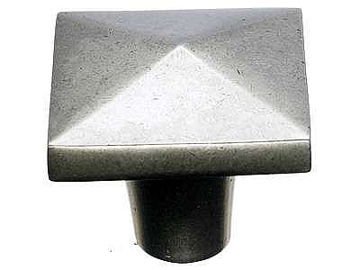 Aspen Collection 1-1/2" Square Knob - Silicon Bronze