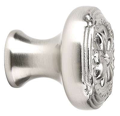 Ribbon & Reed Cabinet Knob - Small - Satin Nickel