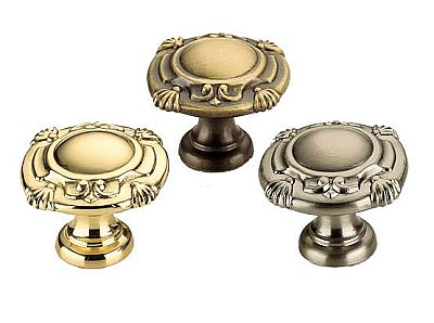 Ornate Cabinet Knob, 1-1/2"