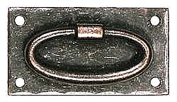 Mission Pull, Antique Copper Finish